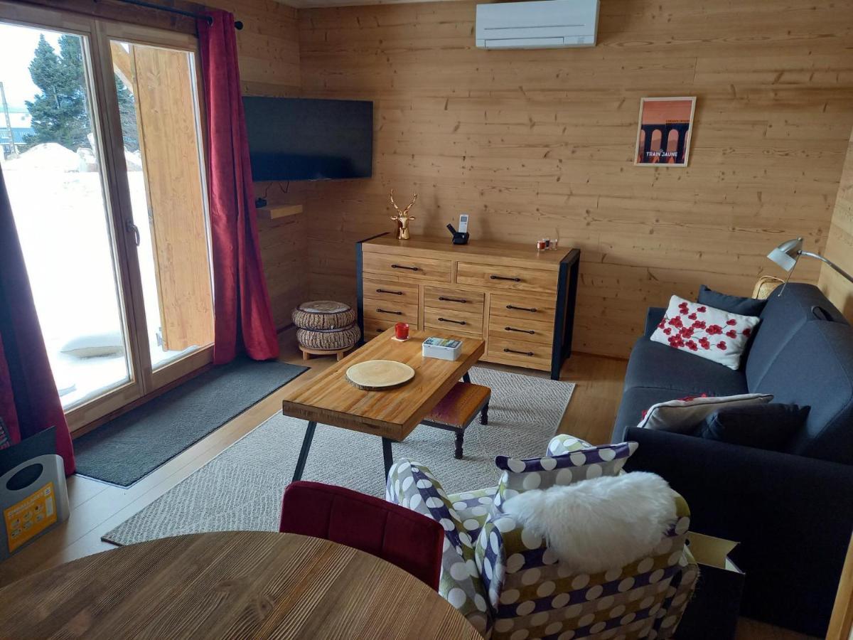 Eco-Logis Des Cabris Lägenhet Font-Romeu-Odeillo-Via Exteriör bild